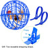 15.7" Ball-Shaped Movable Chicken Coop,Pigeon Rabbit Duck Safe Walking Net,Preventing Trampled by Horse,Predation by