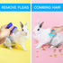 4 Pieces Rabbit Grooming Kit, Includes Rabbit Hair Remover, Grooming Brush, Steel Comb & Double-Sided Comb