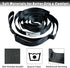 Stretching Strap Yoga Strap for Physical Therapy with 10 Loops, Non-Elastic Stretch Band