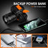 Rechargeable Headlamp with Motion Sensor - 2000 Lumens USB Rechargeable Hiking Headlamp with Power Bank Function