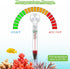 2 Dreyoo Pcs Floating Aquarium Thermometers, Floating Glass Aquarium Thermometer with Suction Cup, Mercury Free Large