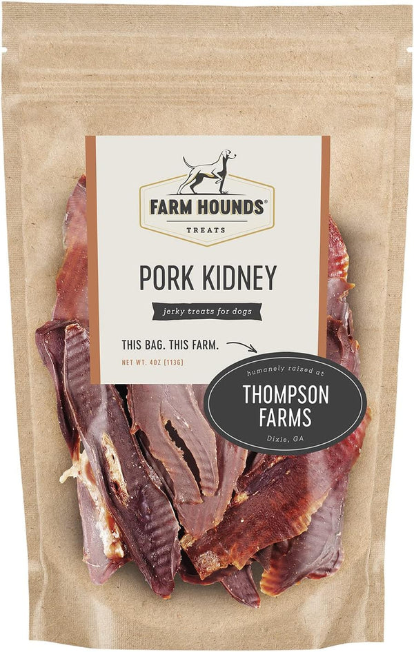 Farm Hounds - Pork Kidney - Premium Natural Jerky for Dogs -