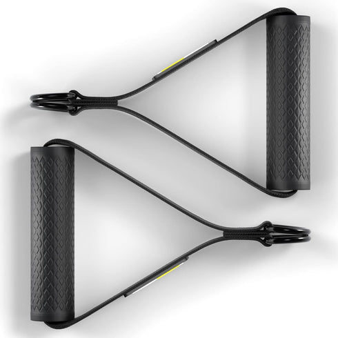 Premium Exercise Handles for Resistance Bands, Cable Machine, Suspension Training Straps - Heavy Duty Gym Accessory