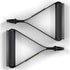 Premium Exercise Handles for Resistance Bands, Cable Machine, Suspension Training Straps - Heavy Duty Gym Accessory