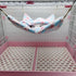 Small Animal Hanging Hammock, Pet Nap Sack Sleep Bag Bed for Ferret, Guinea-Pig, Sugar Glider, Hamster, Rat,