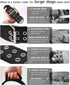 Large Dog Collar, Black Heavy Duty for Giant Breed Dogs, 2 inch Wide with Handle, Strong Nylon and Stainless Hardware