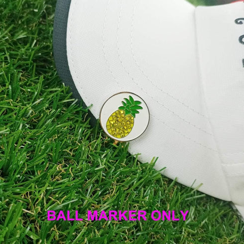 Golf Ball Markers Value Pack of 12, Assorted Patterns with Cap Clips and Divot Repair Tools