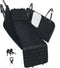 PETICON Dog Car Seat Cover with Mesh Window, 100% Waterproof Pet Seat