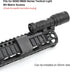 NOBUHIRO Metal Offset Light Mount for M300 M600 Series Tactical Flashlight, Fits 20mm Picatinny Rail