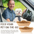 Disposable Pet Bowls, 50 Pcs Lightweight and Portable for Cats and Dogs, Easy to Carry and Store