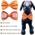 PET SHOW Large Dogs Collar Attachment Bow Ties, Embellishment for Medium Dogs, Cats, Birthday Wedding Parties