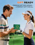 A2C Packaging) Alloy Magnetic Golf Cart Phone Holder for MagSafe iPhone, Unique Golf Gifts for Men Golfers Dad Father
