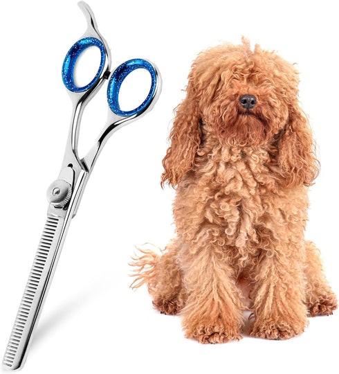 Laazar Pro Shears Thinning Pet Grooming Shear - 6.5 42 Teeth Scissors