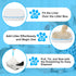 120 Count, 21.65"x11.8" Cat Litter Bags Drawstring Close Litter Box Liners for Automatic Litter Box,Thick Cat Poop
