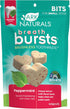 ARK NATURALS Breath Bursts, Brushless Toothpaste Dog Treats, Peppermint, 4 oz, 1 Pack for Small Breeds