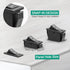 QTEATAK 5Pcs SPDT Toggle Rocker Switch, 3 Position ON/Off/ON, AC 15A/250V for Car Boat