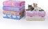 Dono 1 Pack 6 Dog Blanket - Soft Fluffy Fleece Puppy Blanket for Small Medium Large Dogs, Pink Paw Print Warm Sleep Mat