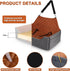 55 lbs 2 2 Large Dog Car Seat for Medium/Large Dog Under - Elevated Booster Car Seat for Small Dogs,Removable