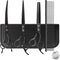 7.0" Professional Dog Grooming Scissors Kit 3-Piece Set with Straight, Curved &