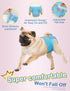 Female-60PCS, 360 Dono Dog Diapers Disposable Pull Up Stretchy Waist Wraps for Female Puppy Dogs in Heat Period