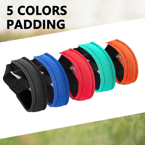 Dog Head Collar with Reflective Strap, Adjustable to Stop Pulling for Small Medium Large Dogs (M, Blue)