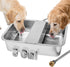3 Gallon Automatic Dog Water Dispenser, Large Dog Water Bowl Dispenser for