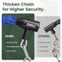 Titanker Security Anti-Theft Bike Chain Lock, 6mm, 8mm, 10mm Thick Chain for Bicycle, Motorcycle, Door, Gate