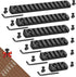 Single Picatinny Aluminum Accessory Rail Set, 3 5 7 9 11 13 Slots with 13 T-Nuts & Screws, Rounded Corner Wrench