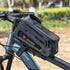 GEWAGE Bike Front Frame Bag with Phone Holder - Durable Cycling Accessory