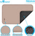 (2 Pack), 48 Inch (47x29 Inch, Pack 2) Paw Inspired Washable Crate Liners for Dogs Leakproof, Non-Slip Pee Pads