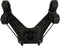 YakAttack DoubleHeader with Dual ParkNPole RotoGrips, Black Kayak Fishing Accessories