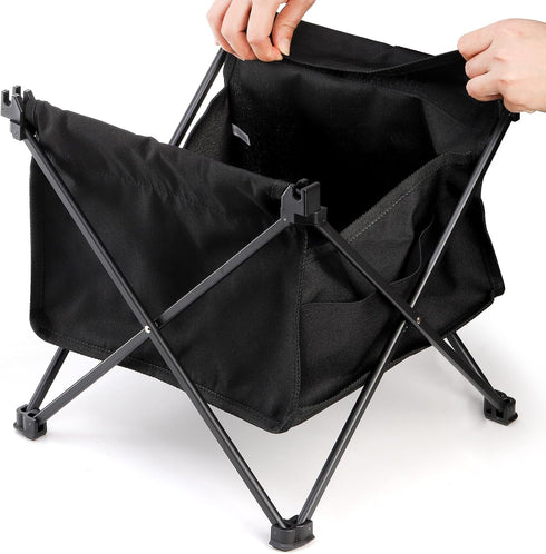 SOUJOY Camping Side Table, Small Folding Beach Table with Storage Bag for Outdoor Cooking, BBQ, Hiking