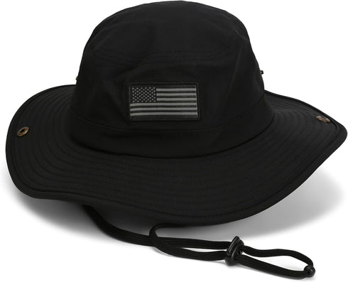 Paramount Outdoors Bayou American Flag Boonie Hat, American Fit Design that Floats