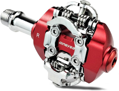 Mountain Bike Clipless Pedals Compatible with Shimano SPD, Easy Clip in & Out