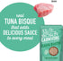 1.5 oz. 12 Count Tiki Dog Born Carnivore Flavor Booster, Tuna Recipe Bisque, Grain Free Meat Based Treats, Meal Topper