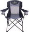 SUNNYFEEL Folding Oversized Camping Chair, Padded Portable Lawn Chairs for Adults Heavy