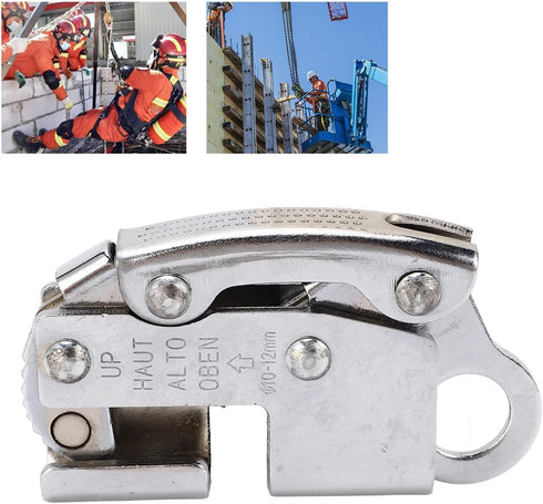 VBESTLIFE Self Locking Device - Rock Climbing Self Locking Rope Grab Fall Safety Harness Rope Grab Device