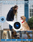 Cangecit 2026 IP65 1000ft 55 5 (2 Receivers+2Buttons) Dog Door Bell Enhanced Touch, Wireless Doggie Doorbell for Potty