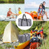 Inflatable Kayak Carry Boat Bag, Foldable Travel Handbag with Large Capacity for Fishing and Camping