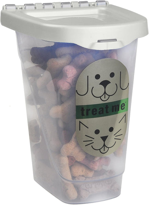 2 Van Ness Pets Airtight Dog Treat Container And Cat Food Storage, Pound Capacity
