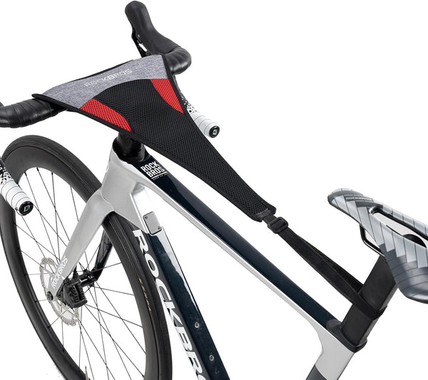 ROCKBROS Bike Sweat Guard - 11‘’ Wider Sweat Net for Indoor Cycling Training