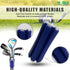 Golf Club Carrier with Brush & Key Chain - Holds 6 Golf Clubs, Keeps Clubs Visible, Clean & Dry - Premium Quality Holder