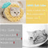 ANWA Soft Adjustable Cat Cone Collar, Cute Donut Collar for Kitten Recovery, After Surgery, Stop Licking