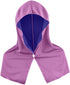 Generic Summer Hooded Towel for Cooling and Sun Protection for Activities, Purple
