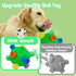 Snuffle Ball for Dogs, Interactive Puzzle Ball, Natural Foraging Skills Slow Feeder Training Toy (Green)