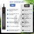 hygger 200W Submersible Aquarium Heater with Intelligent Temperature Control for 20-40 Gallon Fish Tanks