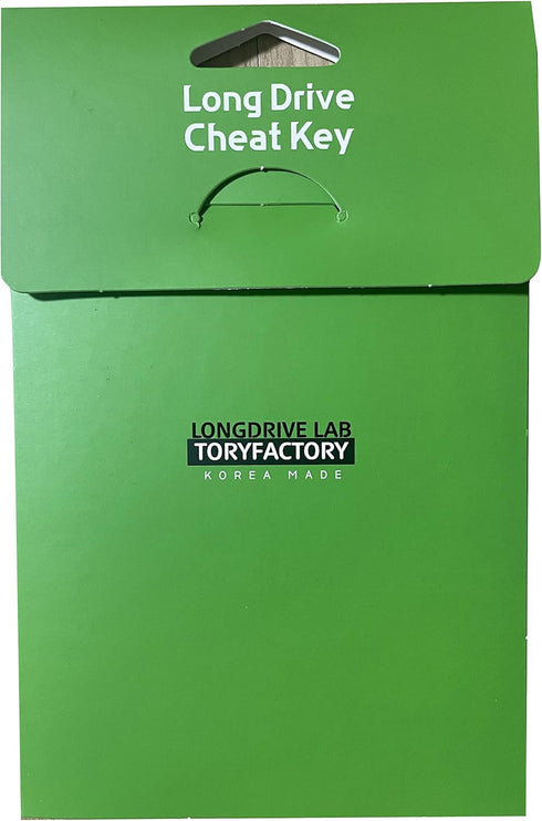 Long Drive Cheat Key - Anti Slice & Hook Golf Film Protector, Non Slicing, Increase Distance, Reduce Spin