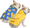 HDE Hooded Reversible Dog Raincoat Poncho Jacket for Small Medium Large Dogs Ducks - Yellow - S