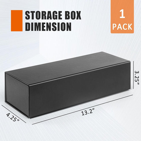 Trading Card Storage Box, Holds 900+ Sport Cards or 200 Top Loaders, Fits Football, Basketball, Hockey, Gaming Cards