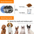 Dog Bowls Stainless Steel Slow Feeder Set with Silicone Mat, 100% Waterproof BPA Free No-Spill Pet Feeder Water Bowls
